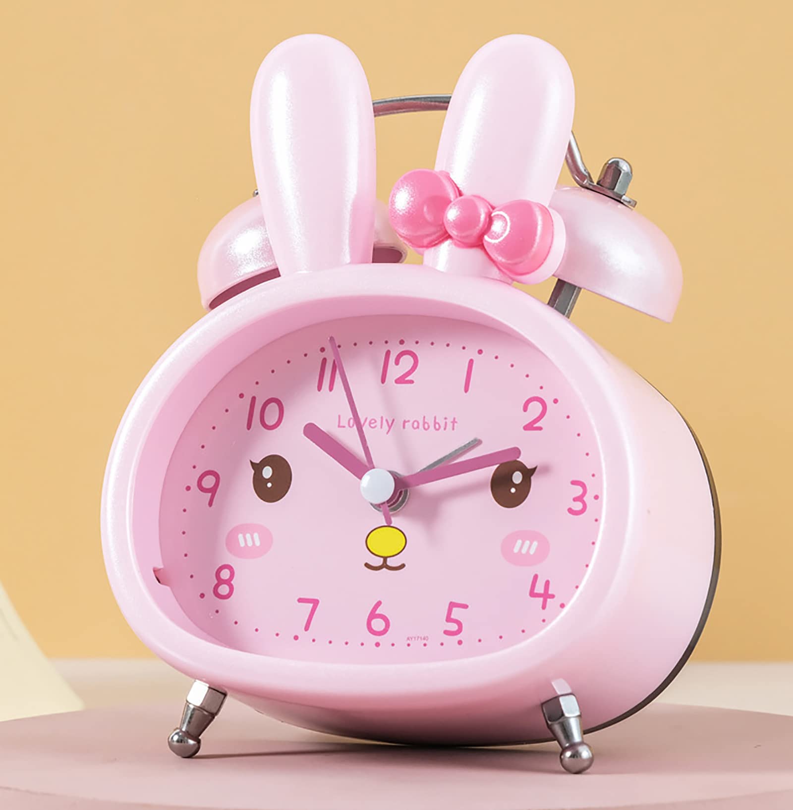 Amazon.co.jp: 目覚まし時計 めざまし時計 子供 可愛い うさぎ 卓上